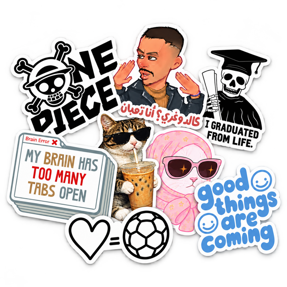 BUY 3 STICKERS
GET 1 FREE