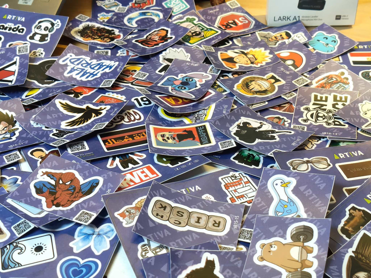 STICKERS in real life
