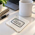 Message Inside acrylic coaster - ARTIVA
