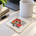 Power Girl acrylic coaster - ARTIVA