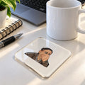 Thinking Man acrylic coaster - ARTIVA