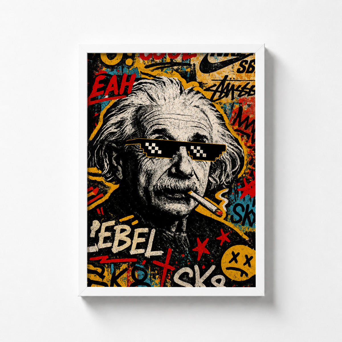 Einstein Graffiti