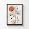 Floral Line Art