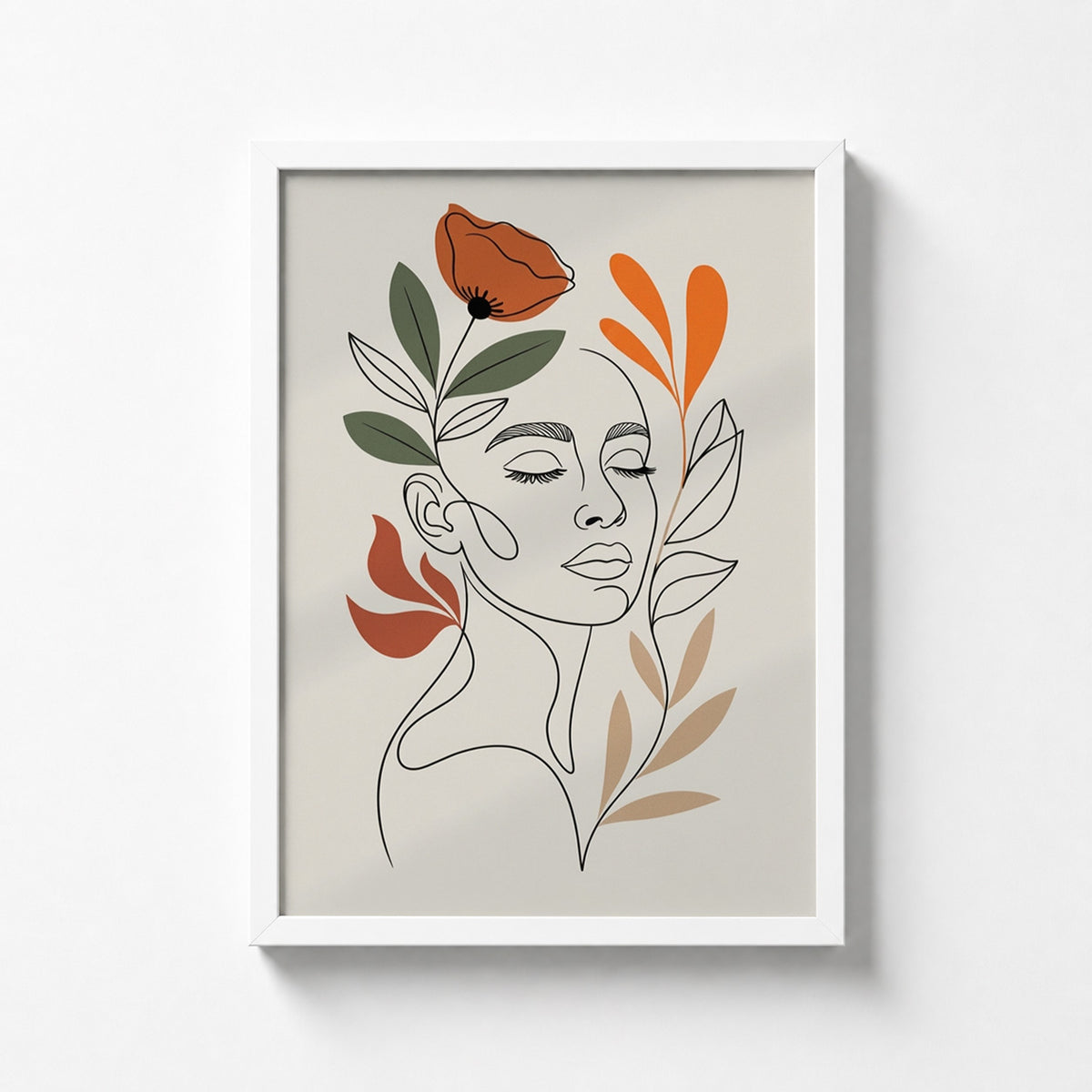 Floral Face