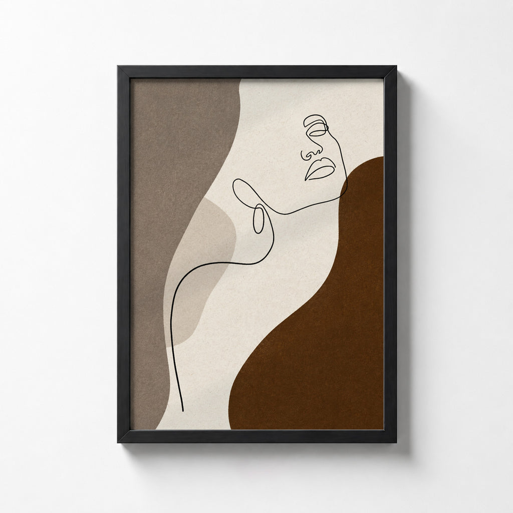 Single Line Face