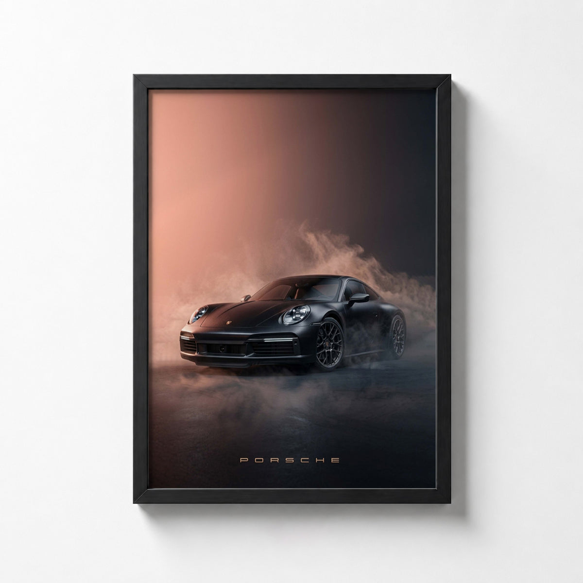 Black Porsche