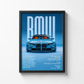 BMW M3 Blue