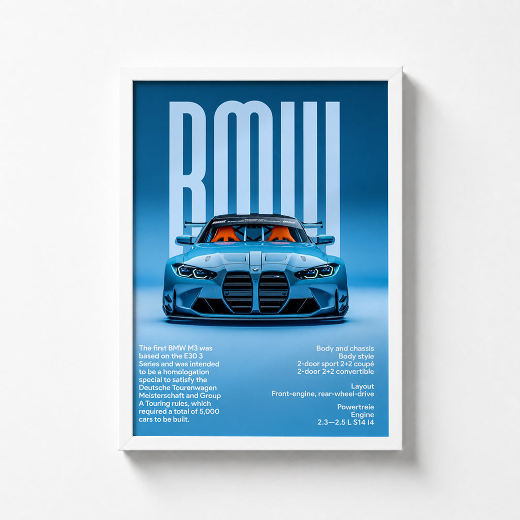 BMW M3 Blue