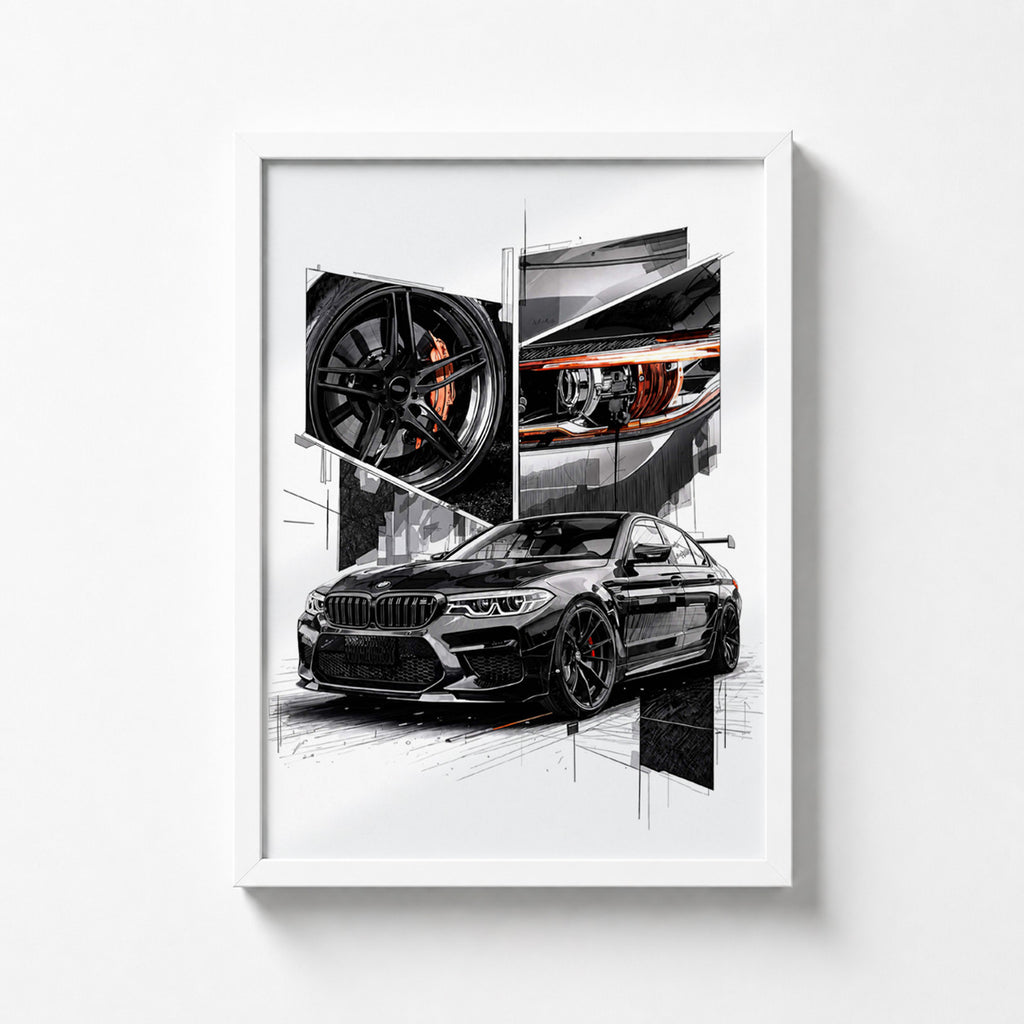 BMW M5 Sketch