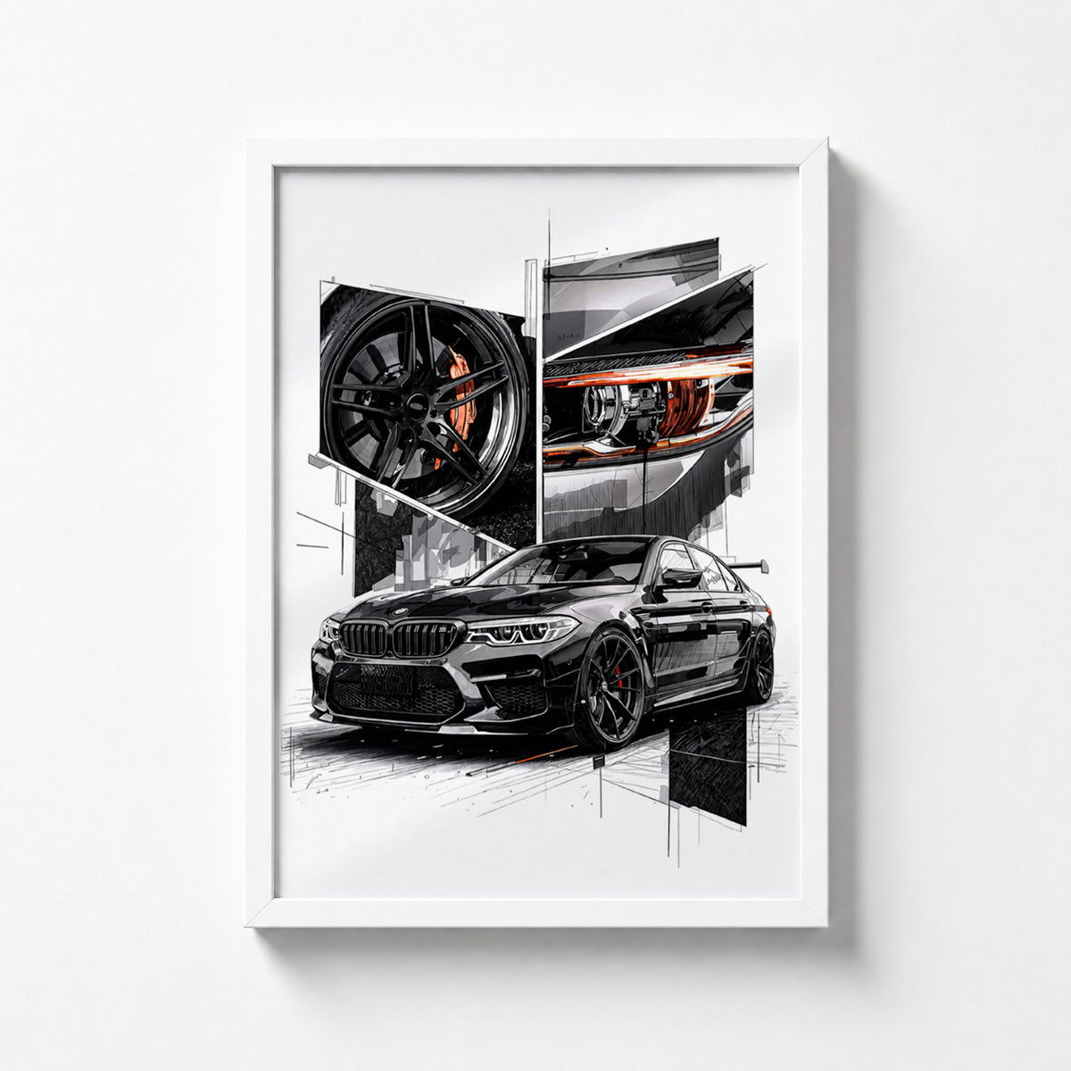 BMW M5 Sketch