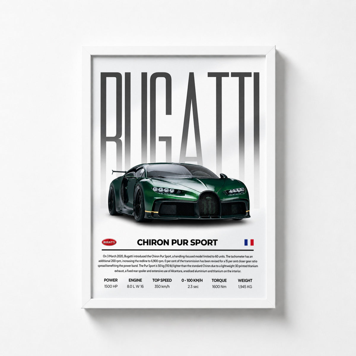 Bugatti Chiron Pur Sport
