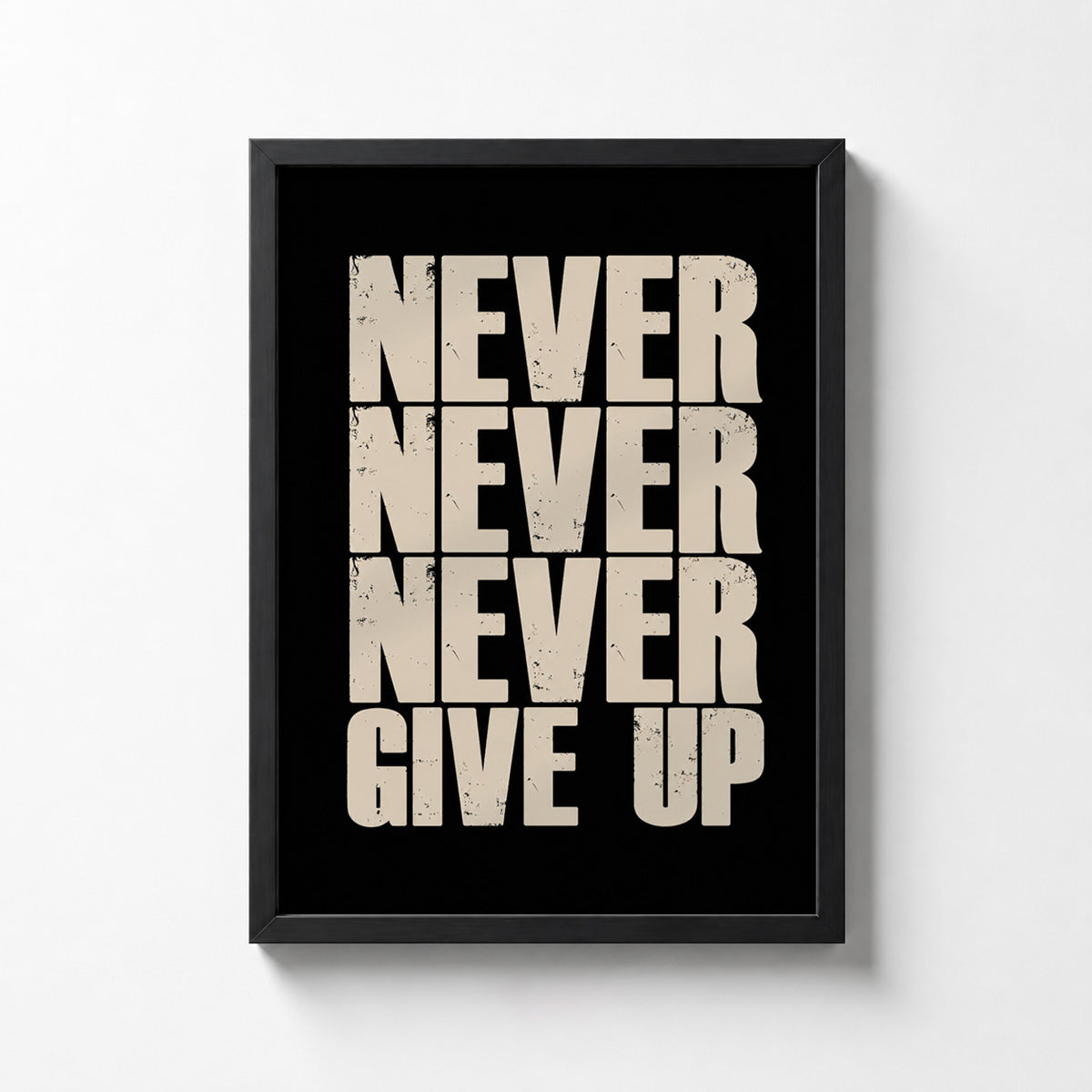 Never Give Up