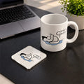 Cute Cat Set mug and acrylic coaster set - ARTIVA