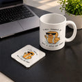 Coffee Mood Set mug and acrylic coaster set - ARTIVA