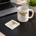 Cat Mood Set mug and acrylic coaster set - ARTIVA