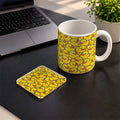 Duck Pattern Set mug and acrylic coaster set - ARTIVA
