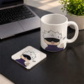 Ninja Anime Set mug and acrylic coaster set - ARTIVA
