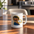 Sunglasses Man ceramic mug - ARTIVA