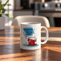 Red Character ceramic mug - ARTIVA