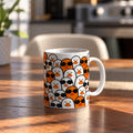 Ghost Pattern ceramic mug - ARTIVA