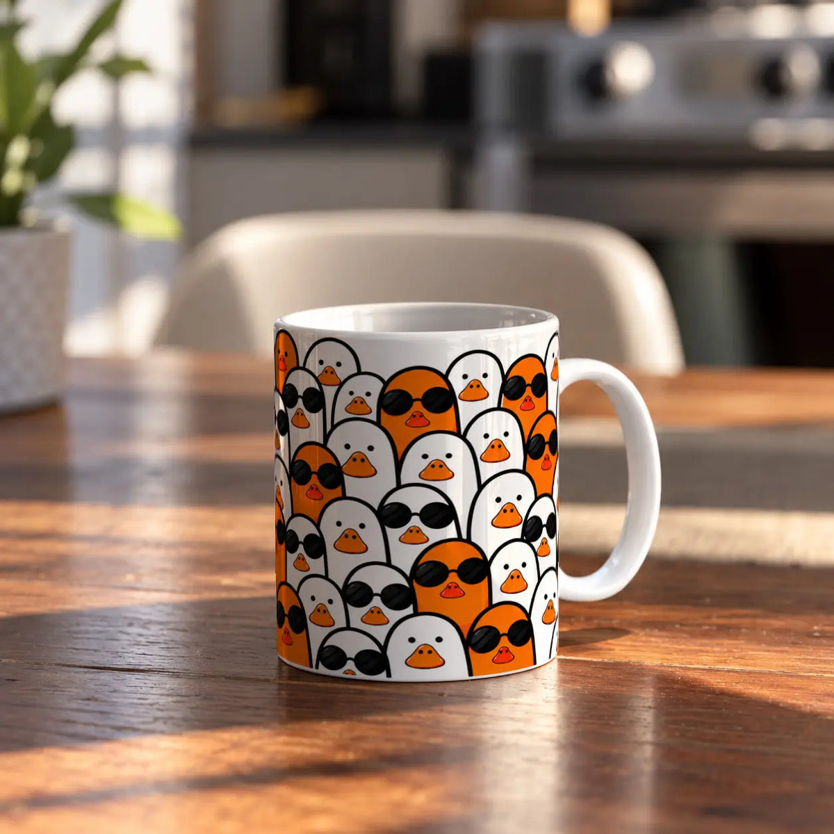Ghost Pattern ceramic mug - ARTIVA