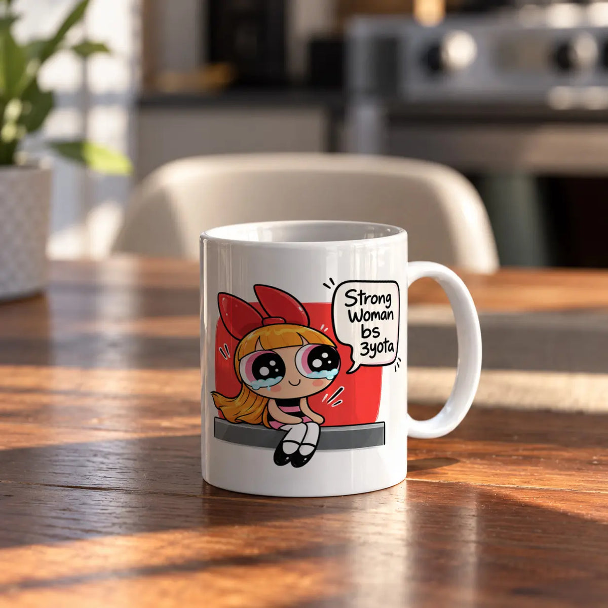 Power Girl ceramic mug - ARTIVA