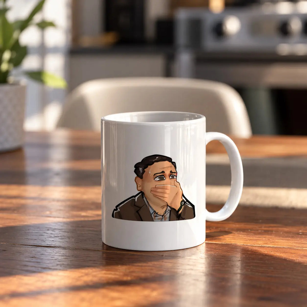 Thinking Man ceramic mug - ARTIVA