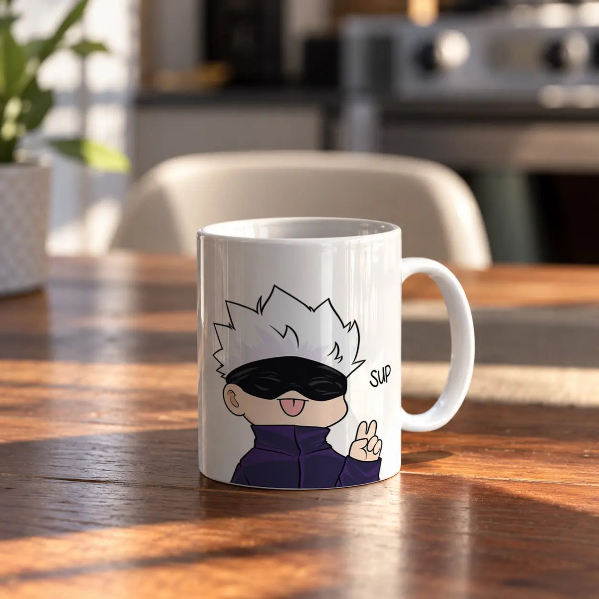 Ninja Anime ceramic mug - ARTIVA
