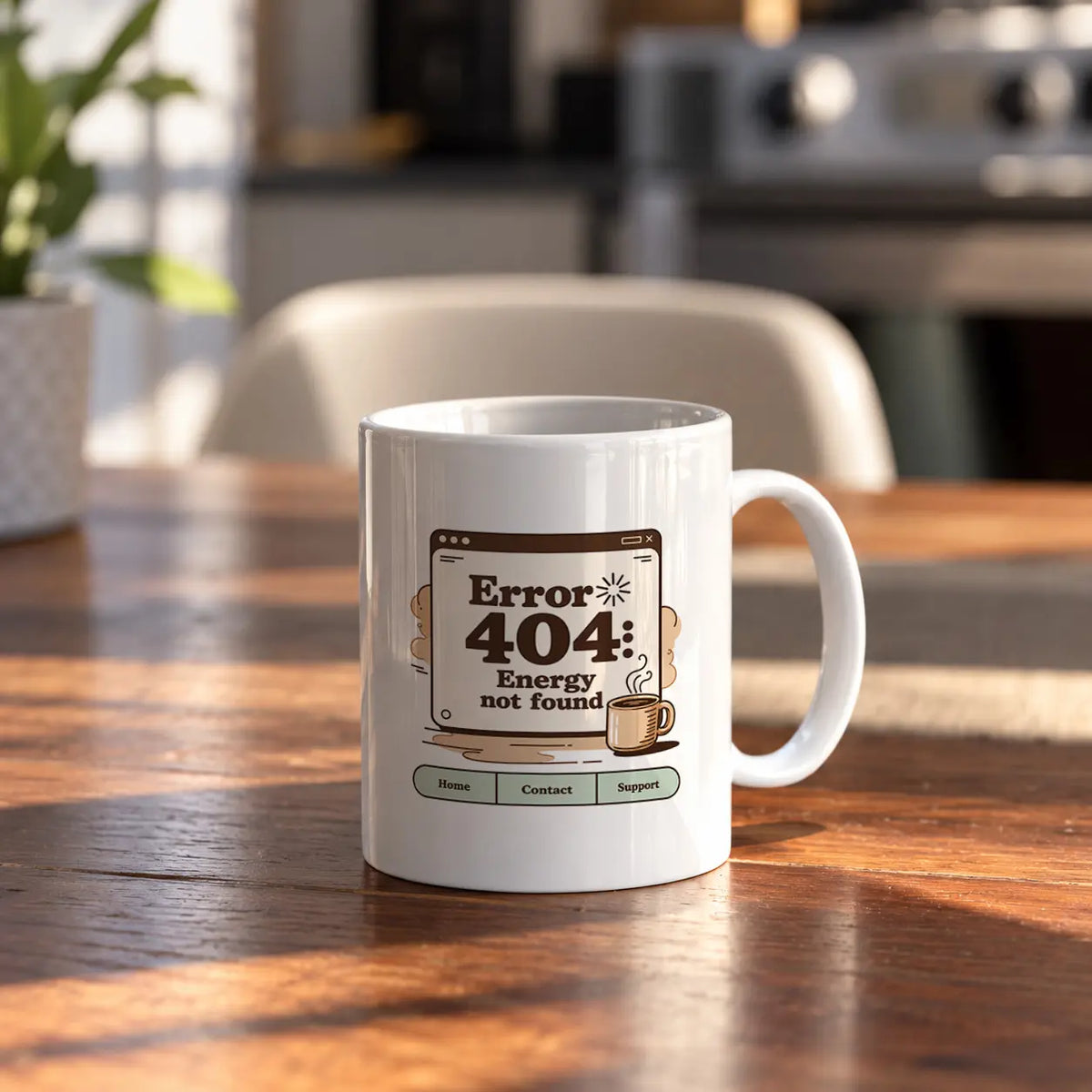 Error 404 ceramic mug - ARTIVA