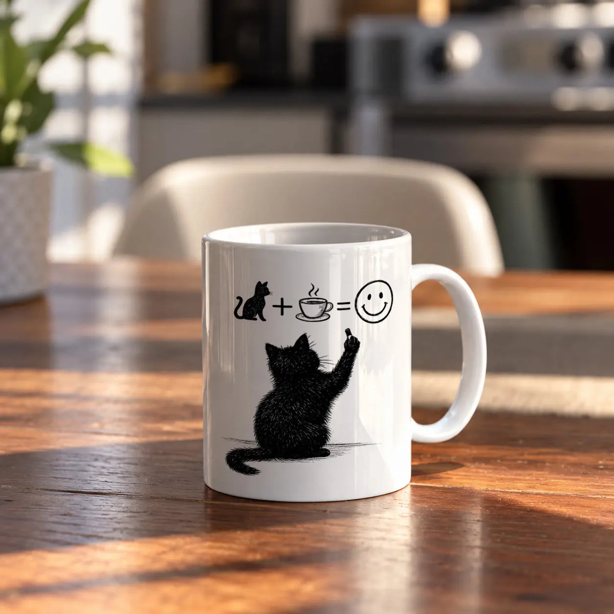 Cat Coffee ceramic mug - ARTIVA