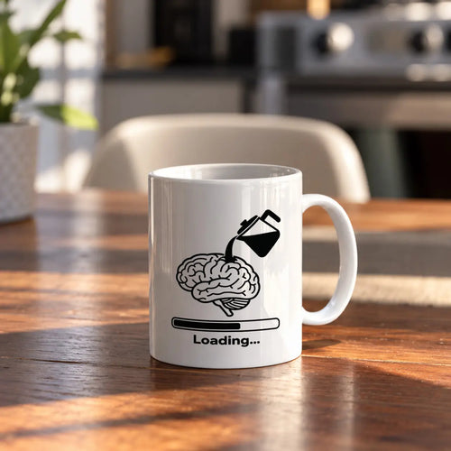 Brain Loading ceramic mug - ARTIVA