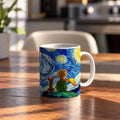 Starry Night ceramic mug - ARTIVA