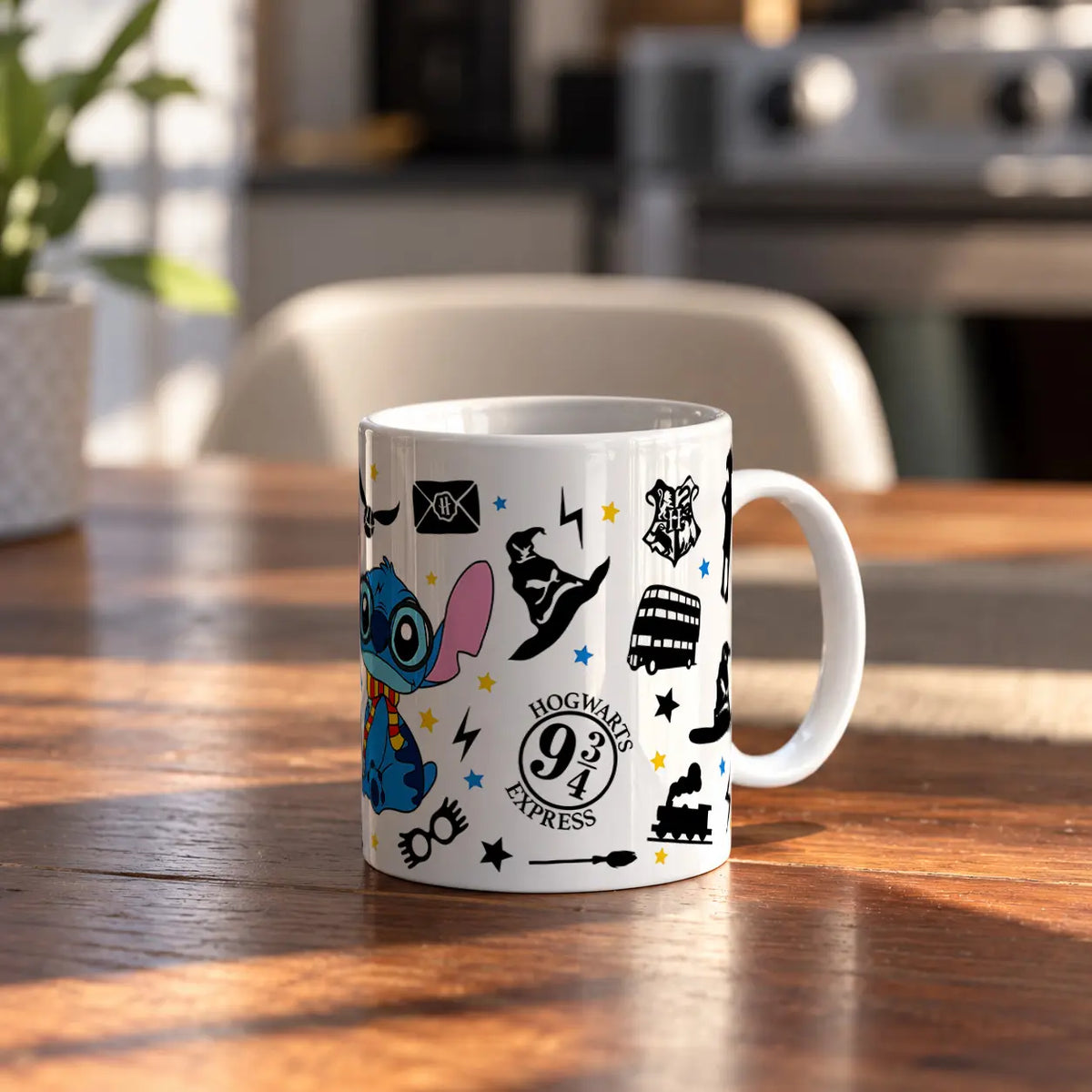 Wizard Collage ceramic mug - ARTIVA