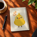 Little Chick A5 wooden notebook with high-quality printed cover - ARTIVA