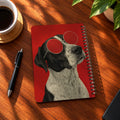 Pug Style A5 wooden notebook with high-quality printed cover - ARTIVA