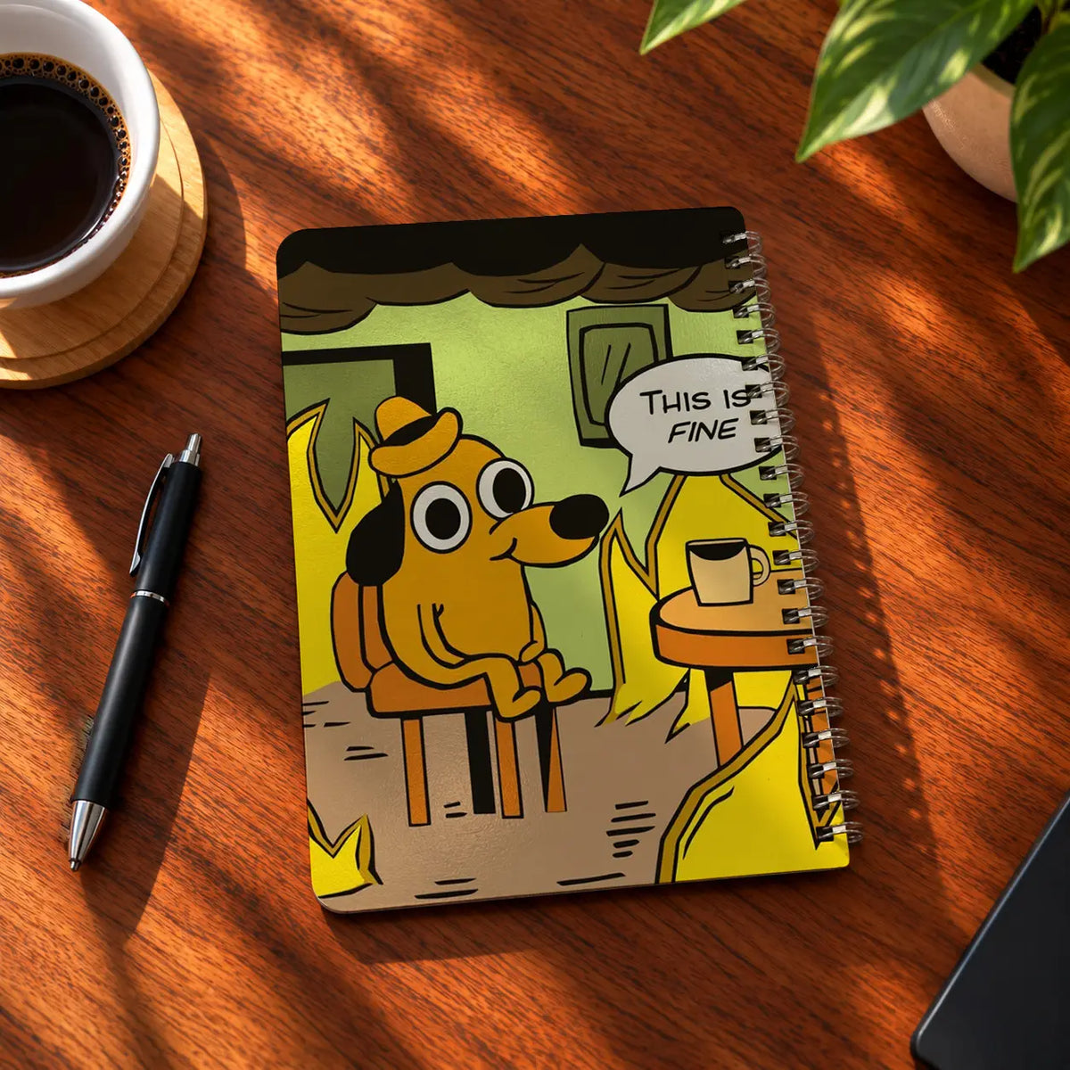 Adventure Duo A5 wooden notebook with high-quality printed cover - ARTIVA