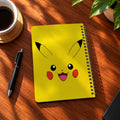 Pikachu A5 wooden notebook with high-quality printed cover - ARTIVA