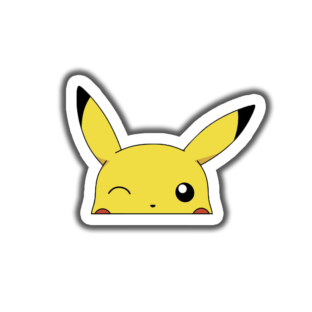Winking Pikachu