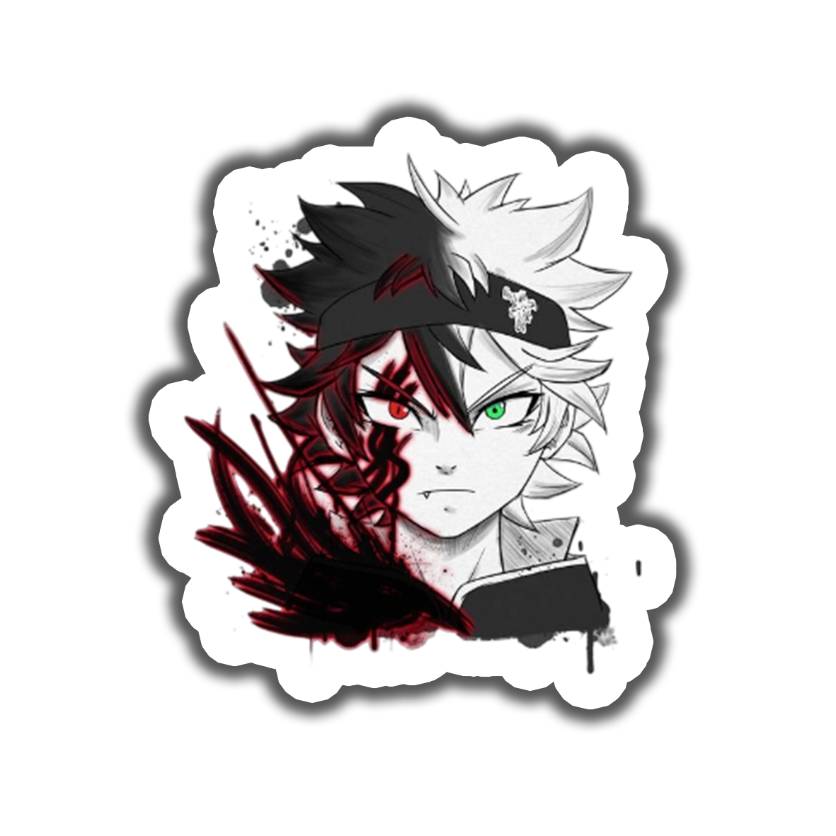 Asta Black Clover Sticker
