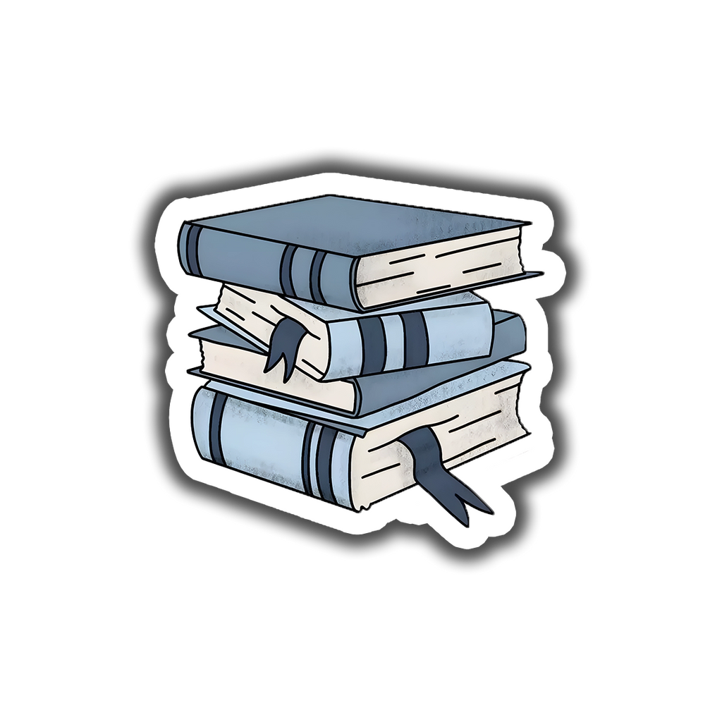 Stacked Books