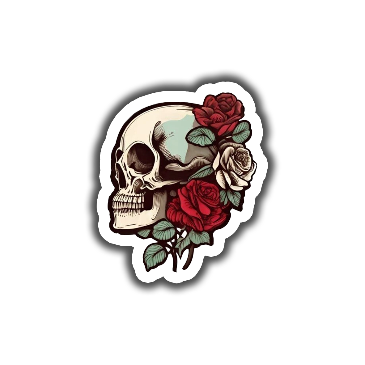 Skull Roses