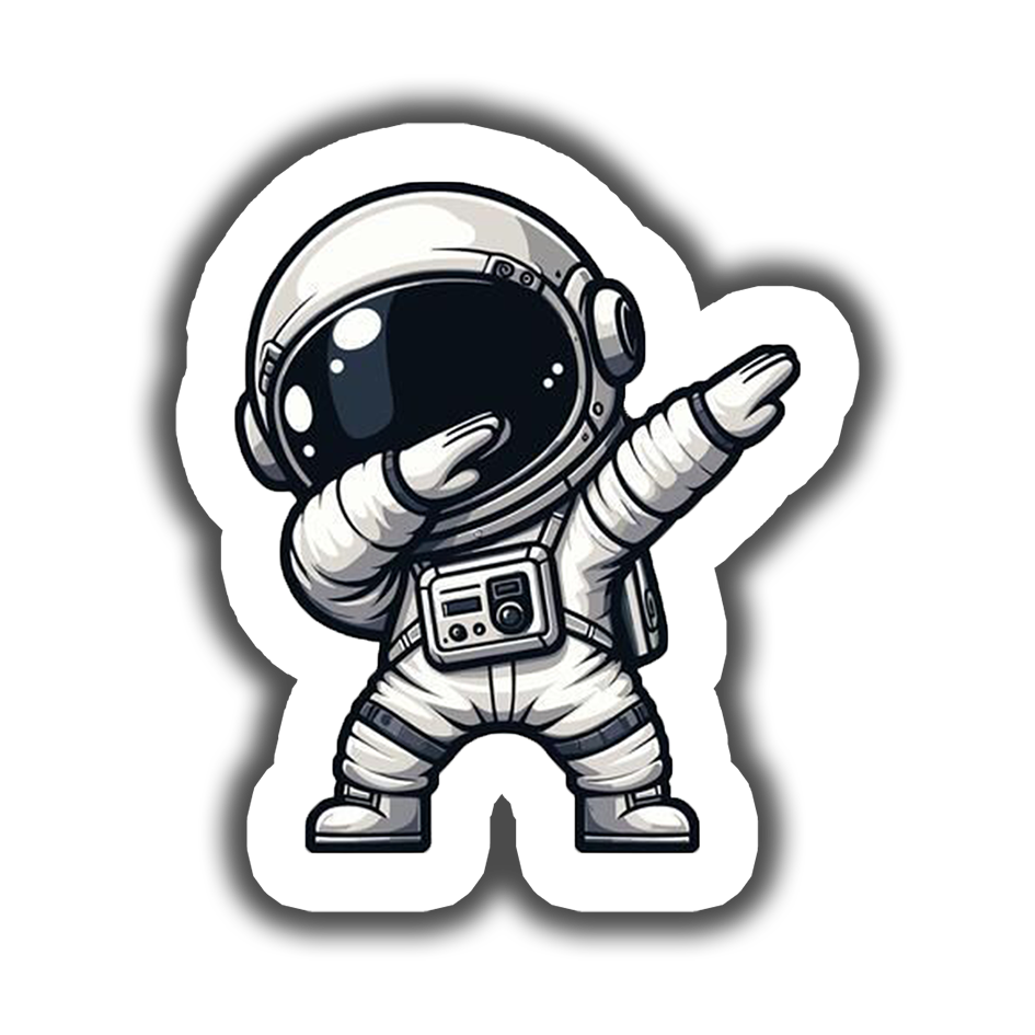 Dabbing Astronaut