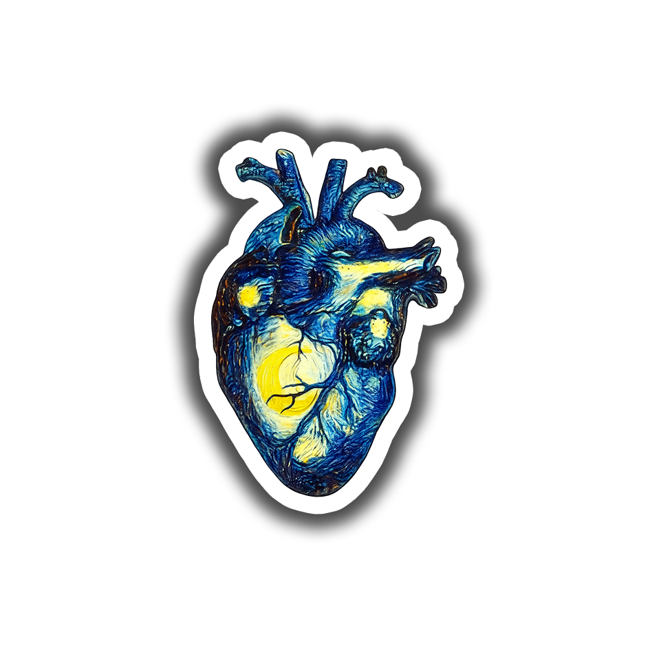 Starry Heart Art