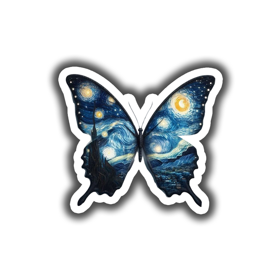 Starry Night Butterfly