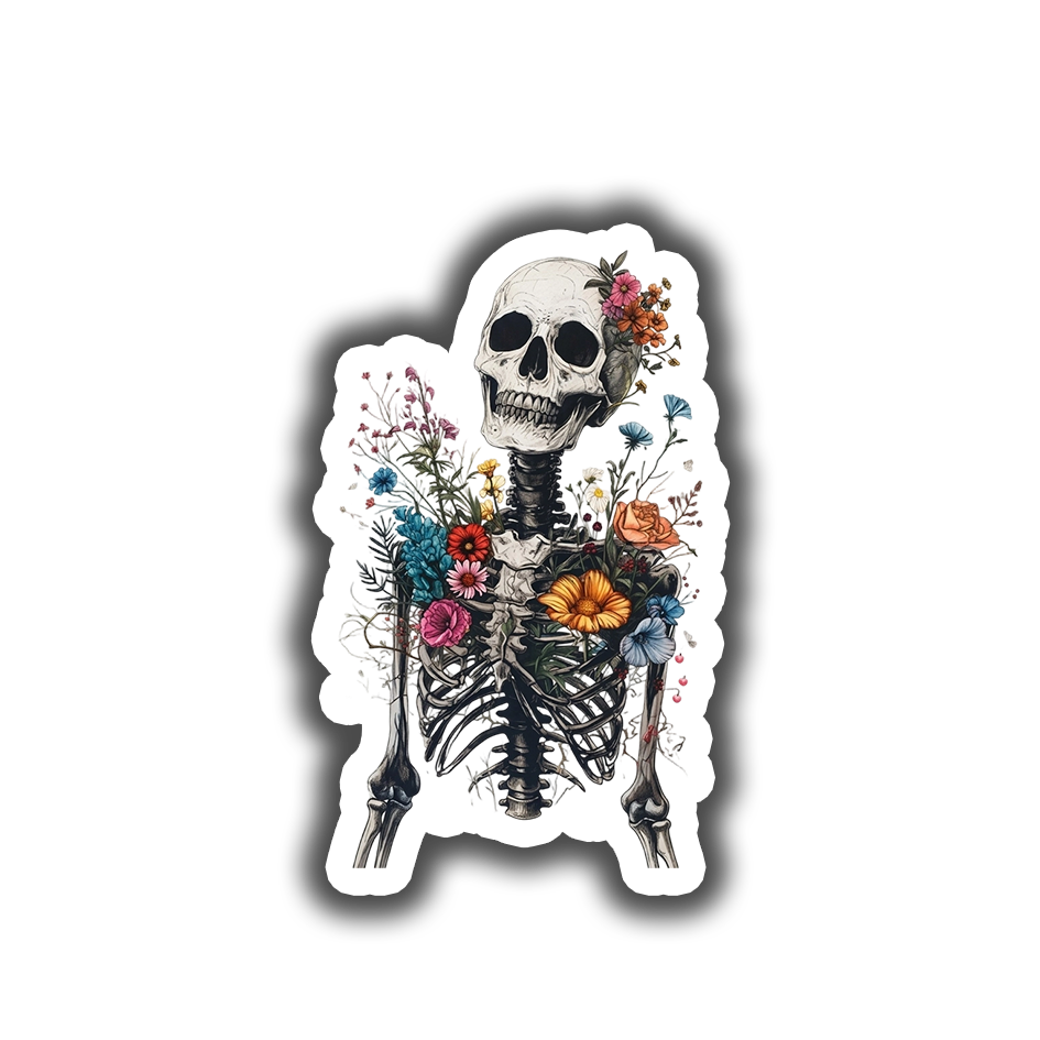 Floral Skeleton