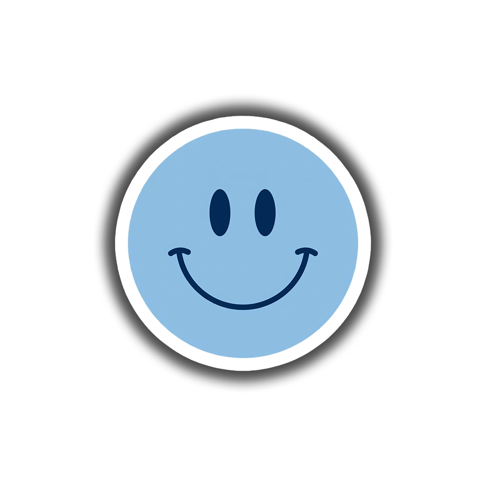 Blue Smiley