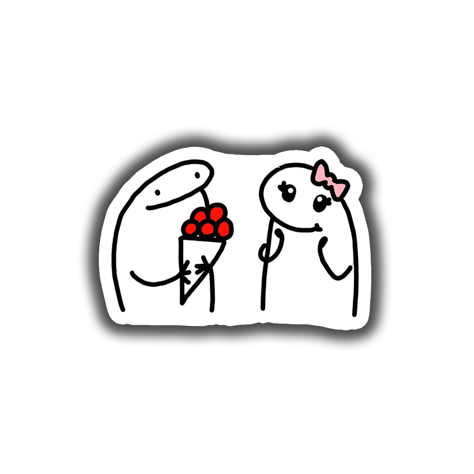 Cute Flower Couple