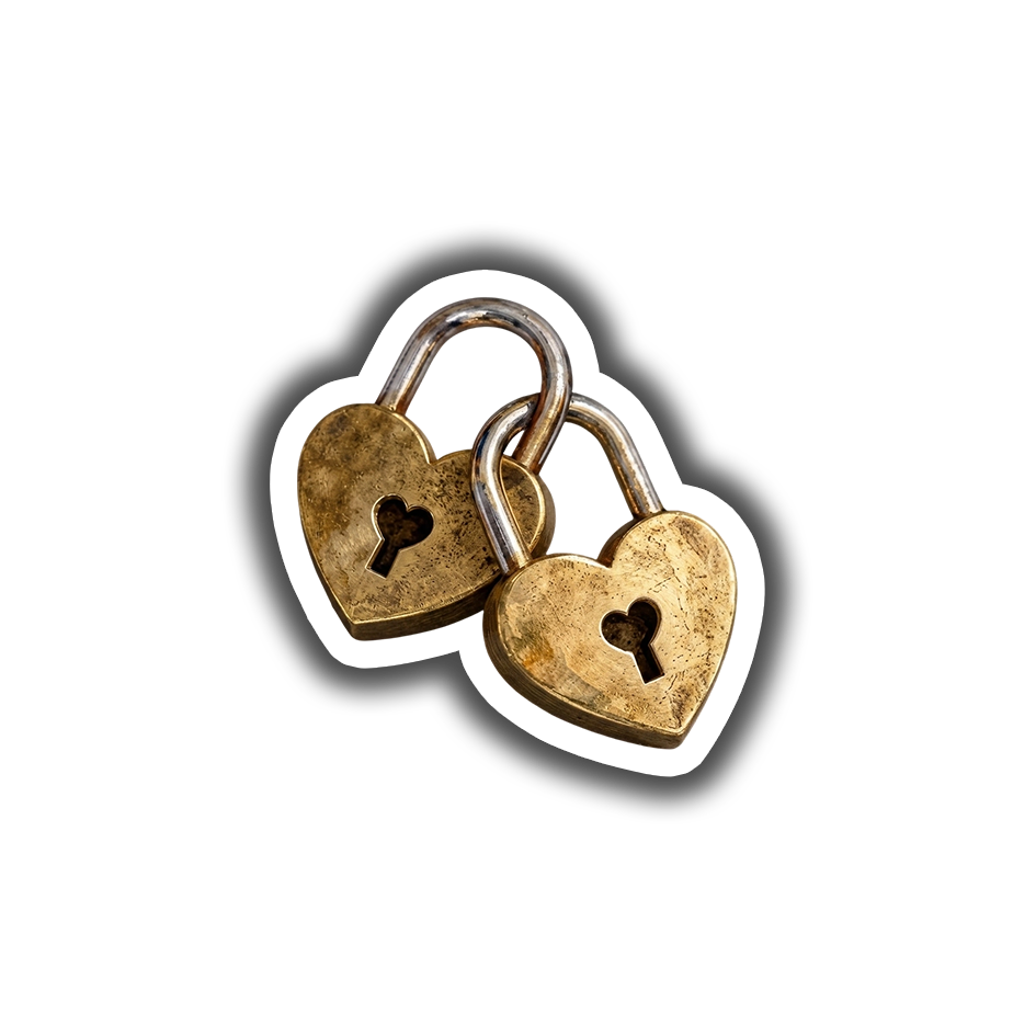 Heart Padlocks