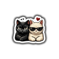 Cute Cat Duo