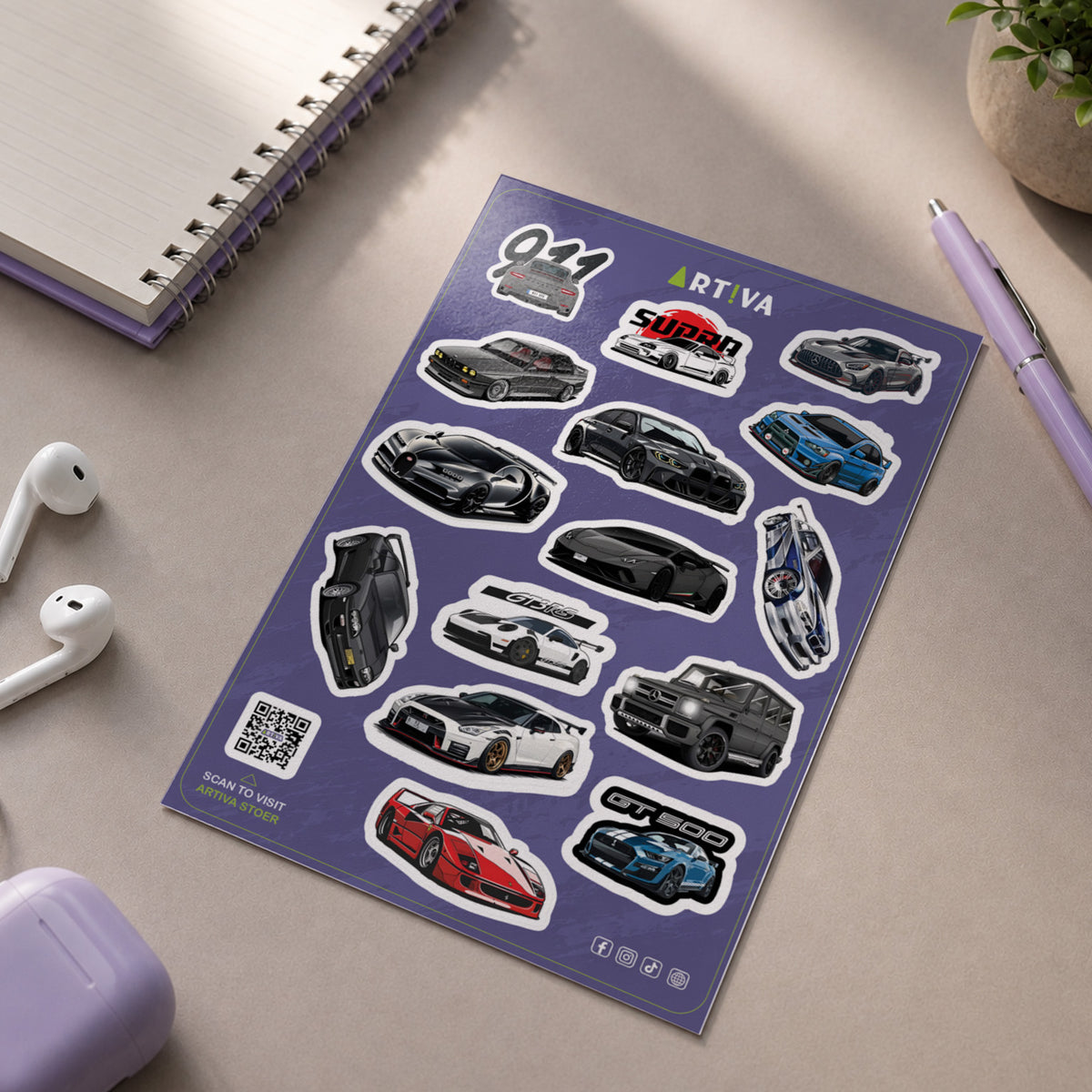 Cars Sheet